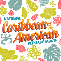 Puerto Rican Caribbeanheritage Sticker - Puerto Rican Caribbeanheritage Caribbean American Heritage Month Stickers