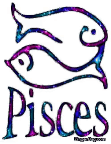pisces february march logo