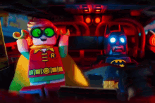 Ahhhhh!!! Uh Oh.. GIF - Lego Batman Lego Batman Movie Batman And Robin GIFs