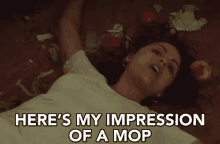 Mopping GIF - Key Of Awesome Cleaning Mop GIFs