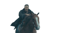 Horseback Riding Owen Grady Sticker - Horseback Riding Owen Grady Chris Pratt Stickers