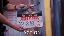 Action Clapperboard GIF - Action Clapperboard Slate GIFs