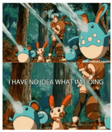 noidea pokemon plusle helping fail