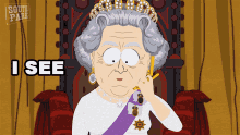 I See Queen Elizabeth Ii GIF - I See Queen Elizabeth Ii South Park GIFs