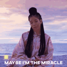 Maybe Im The Miracle Jhene Aiko GIF - Maybe Im The Miracle Jhene Aiko Amazing GIFs