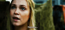 Bellamy Blake Thank You For Keeping Me Alive GIF - Bellamy Blake Thank You For Keeping Me Alive Clarke Griffin GIFs