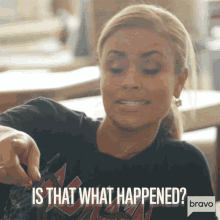 Is That What Happened Gizelle Bryant GIF - Is That What Happened Gizelle Bryant Real Housewives Of Potomac GIFs