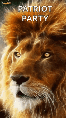 Patriot Party GIF - Patriot Party Lions GIFs
