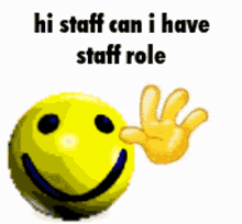 hi staff staff staff role hi staff cani get staff role