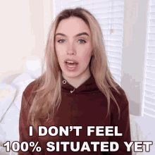 I Dont Feel100situated Yet Stella Rae GIF - I Dont Feel100situated Yet Stella Rae I Dont Feel Comfortable GIFs