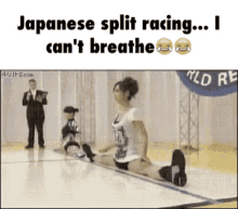 Japanese Split GIF - Japanese Split Racing GIFs