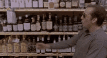 Drink Time Nic Cage GIF - Drink Time Nic Cage Happy Dance GIFs