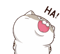 Haha Amy Cat Sticker - Haha Amy Cat Laugh Stickers
