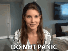 Do Not Panic Amanda Cerny GIF - Do Not Panic Amanda Cerny Dont Panic GIFs