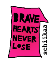 Schiikaa Brave Sticker - Schiikaa Brave Braveheart Stickers