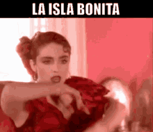 La Isla Bonita Madonna GIF - La Isla Bonita Madonna Tropical GIFs