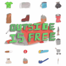 Outside Is Free Rei GIF - Outside Is Free Rei Outdoors GIFs