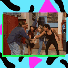 Saved By The Bell We Did It GIF - Saved By The Bell We Did It Hands In GIFs