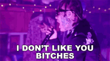 I Dont Like You Bitches Lil Skies GIF - I Dont Like You Bitches Lil Skies Excite Me Song GIFs