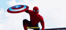 Hey Everyone Spiderman GIF - Hey Everyone Spiderman Marvel GIFs