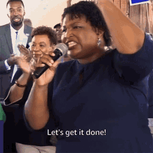 Lets Get It Done Stacey Abrams GIF - Lets Get It Done Stacey Abrams All In The Fight For Democracy GIFs
