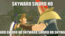 Skyward Sword Link GIF - Skyward Sword Link Groose GIFs
