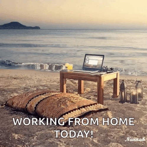 This is probably the dream of every WFH Worker