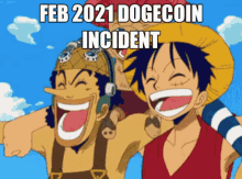 one piece one pace dogecoin feb2021 dogecoin incident