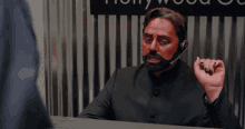 Thats Hollywood Baby Thb GIF - Thats Hollywood Baby Thb Receptionist GIFs