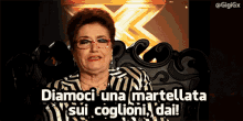 Mara Maionchi Martellata GIF - Mara Maionchi Martellata X Factor GIFs
