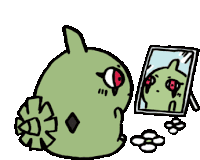 Pokemon Mirror Sticker - Pokemon Mirror Reflection Stickers