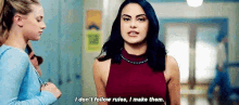 camila mendes i dont follow rules riverdale rules norules