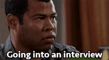 Going Into An Interview GIF - Key And Peele Going Into An Interview Sweat GIFs