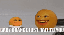 Annoying Orange Ratio GIF - Annoying Orange Ratio Baby Orange GIFs