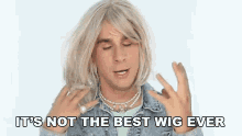 Its Not The Best Wig Ever Brad Mondo GIF - Its Not The Best Wig Ever Brad Mondo Its A Bad Wig GIFs