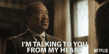 Im Talking To You From My Heart Emotional GIF - Im Talking To You From My Heart Emotional Conversation GIFs