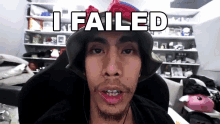 I Failed Gian Lois Concepcion GIF - I Failed Gian Lois Concepcion Gloco Gaming GIFs