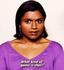 The Office Kelly Kapoor GIF - The Office Kelly Kapoor What Kind Of Game Is That GIFs