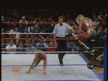 heidi lee morgan throw from the top rope