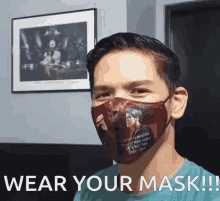 Gerald Santos Wear Your Mask GIF - Gerald Santos Wear Your Mask GIFs