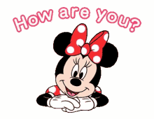 Minnie Mouse How Are You GIF - Minnie Mouse How Are You Sup GIFs