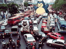 Snorelacks Traffic GIF - Snorelacks Traffic Pokemon GIFs
