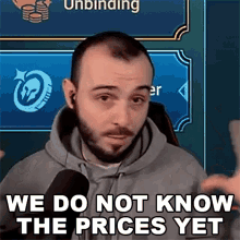 We Do Not Know The Prices Yet Skratch Ak47 GIF - We Do Not Know The Prices Yet Skratch Ak47 We Dont Know That GIFs