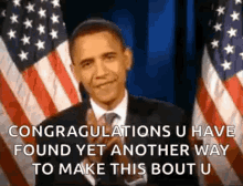Congratulations Its All About You GIF - Congratulations Its All About You Barack Obama GIFs
