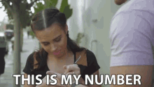 This Is My Number Phone Number GIF - This Is My Number Number Phone Number GIFs