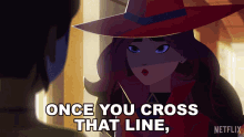 Once You Cross That Line Thered Be No Turning Back Gina Rodriguez GIF - Once You Cross That Line Thered Be No Turning Back Gina Rodriguez Carmen Sandiego GIFs
