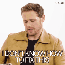 I Dont Know How To Fix This Harpers Bazaar GIF - I Dont Know How To Fix This Harpers Bazaar I Have No Idea How To Fix This GIFs