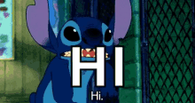 Yes Hi GIF - Yes Hi Stitch GIFs