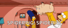 The Simpsons Spider Pig GIF - The Simpsons Spider Pig Homer Simpson GIFs