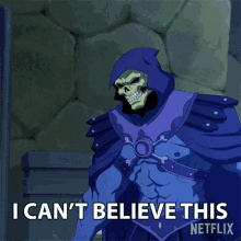 I Cant Believe This Skeletor GIF - I Cant Believe This Skeletor Masters Of The Universe Revelation GIFs